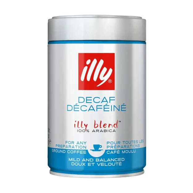 Кофе молотый illy Decaf без кофеина 250 г
