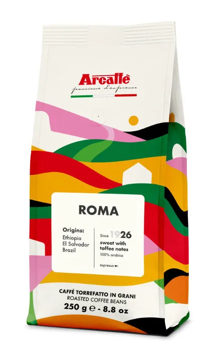 Кофе в зернах Arcaffe Roma, 250 г