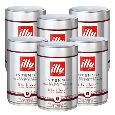 Набор кофе в зернах illy Intenso 6x250 г