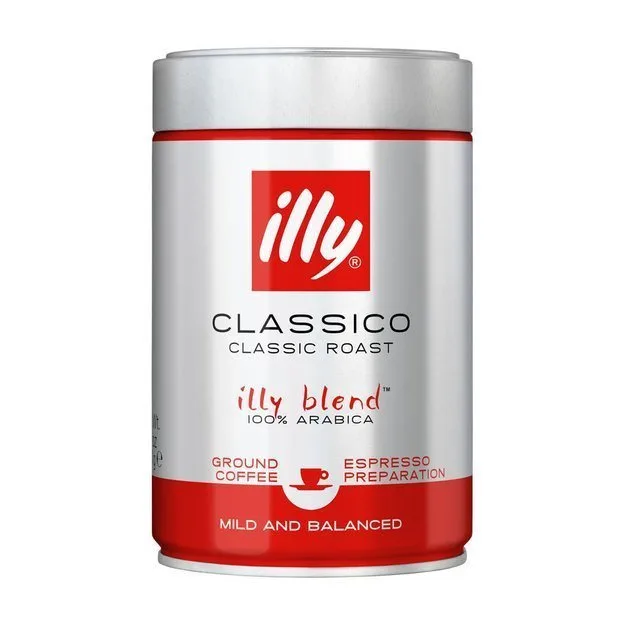 Кофе молотый illy Espresso, набор 6 х 250 г