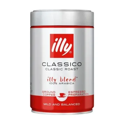 Кофе молотый illy Espresso, набор 6 х 250 г