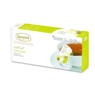 Травяной чай Ronnefeldt Leaf Cup Verveine в пакетиках 15x1,2 г