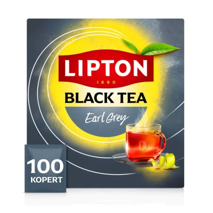 Чёрный чай Lipton Classic Earl Grey в пакетиках 100x2 г