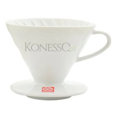 Керамическая воронка для кофе Hario V60-02, белая