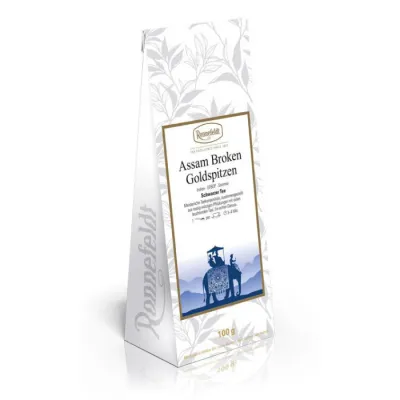 Чёрный чай Ronnefeldt Assam Broken Goldspitzen 100 г