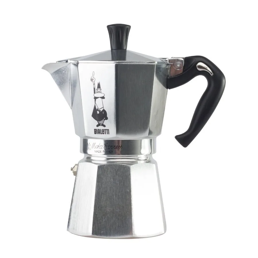 Гейзерная кофеварка Bialetti Moka Express на 6 чашек