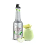 Пюре фруктовое MONIN Granny Smith зеленое яблоко 1 л — фото 1