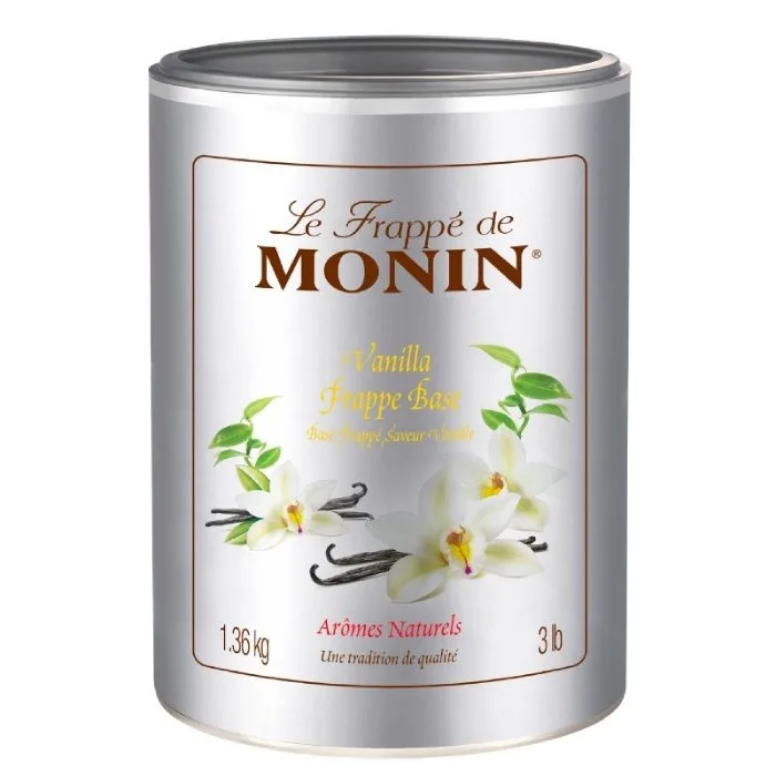 Ванильная база для фраппе MONIN Vanilla Frappe Base 1,36 кг