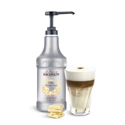 Соус со вкусом белого шоколада MONIN White Chocolate 1,89 л