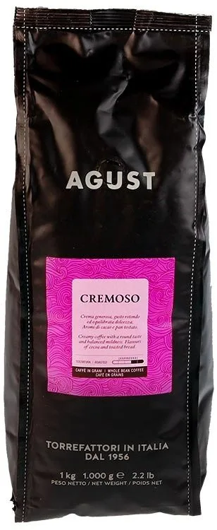 Кофе в зернах Agust Cremoso 1 кг