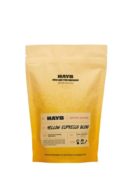 Кофе в зёрнах HAYB Yellow Espresso Blend, 250 г