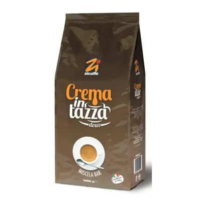 Кофе в зёрнах Zicaffe Crema in Tazza Doux, итальянская смесь, 1 кг