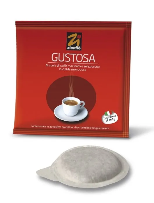 Кофе Zicaffe Gustosa в чалдах ESE, 50 шт