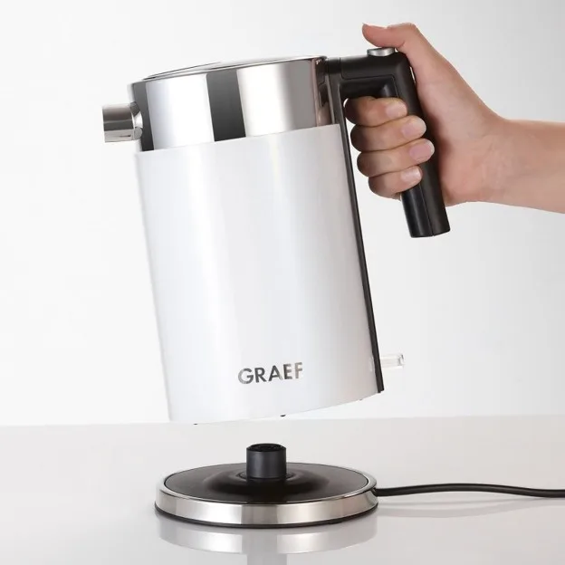 Электрический чайник Graef WK 61 белый 1,5 л