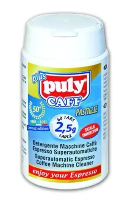 Таблетки Puly Caff Plus Tabs для чистки кофемашин 60х2,5 г