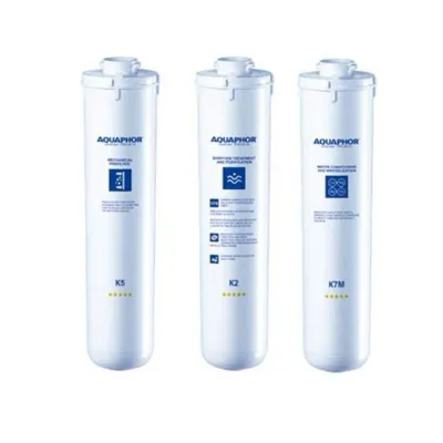 Комплект картриджей Aquaphor K5, K2, K7M (большой сервис)