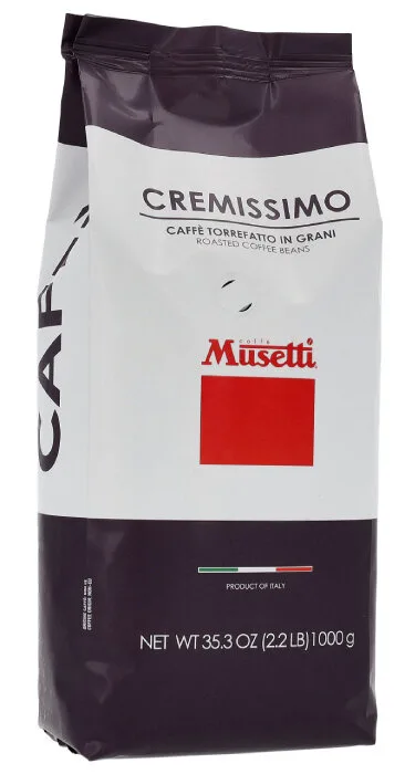 Кофе в зёрнах Musetti Cremissimo, 1 кг