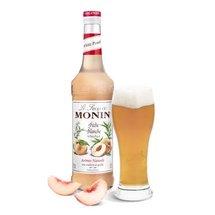 Сироп MONIN Белый персик (White Peach) 0,7 л