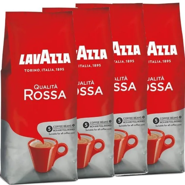 Кофе в зёрнах Lavazza Qualita Rossa, набор 4х250 г