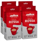 Набор кофе молотого Lavazza Qualita Rossa, 4х250 г — фото 1