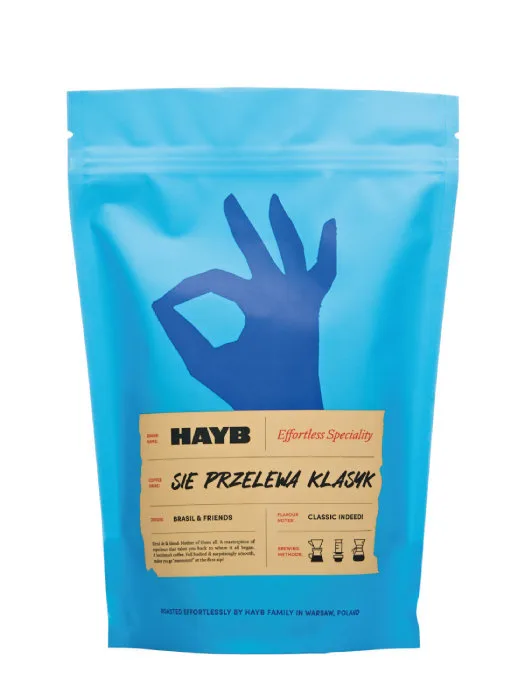 Кофе в зернах HAYB Sie Przelewa Klasyk, 1 кг