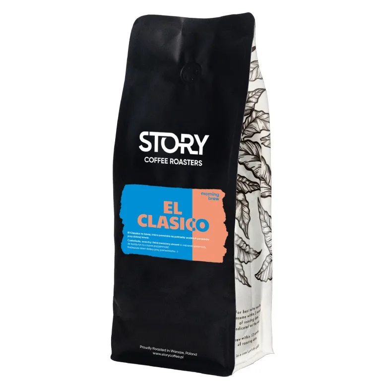 Кофе в зернах Story El Classico Morning Brew светлой обжарки, 1 кг
