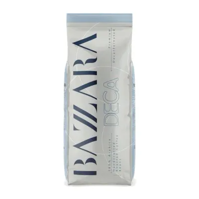 Кофе в зернах без кофеина Bazzara Espresso Deca Brasil Santos 1 кг