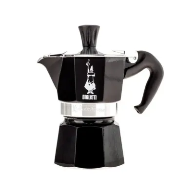 Гейзерная кофеварка Bialetti Moka Express на 1 чашку черная