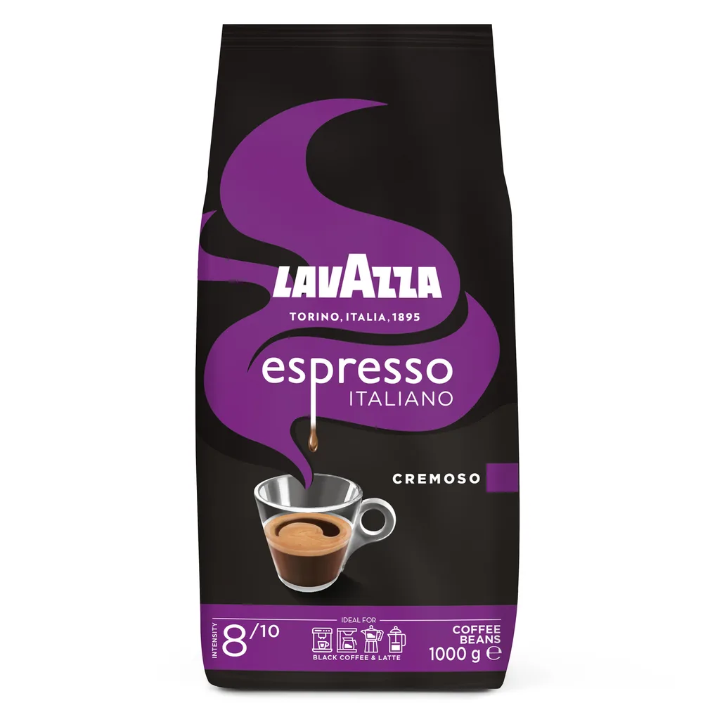 Кофе в зернах Lavazza Espresso Italiano Cremoso 1 кг