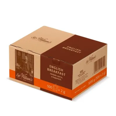Черный чай Sir William's Tea English Breakfast 500х2 г
