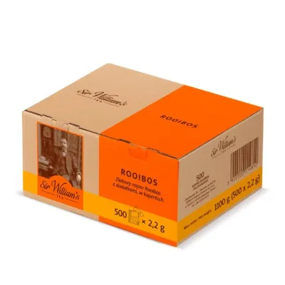 Травяной чай Sir William's Tea Rooibos, 500 пакетиков x 2,2 г