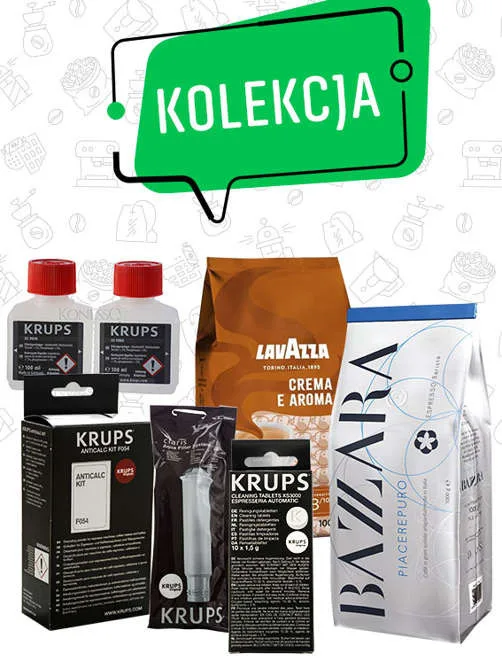 Набор Коллекция Krups: аксессуары и кофе