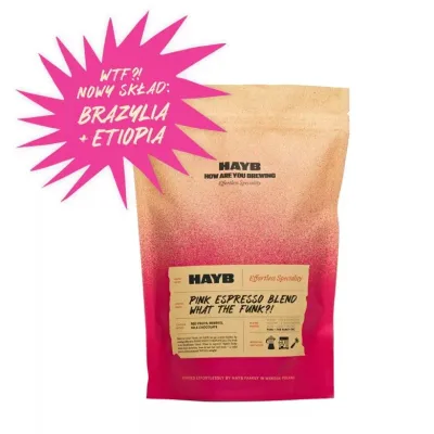 Кофе в зернах HAYB What The Funk Pink Espresso Blend, 1 кг