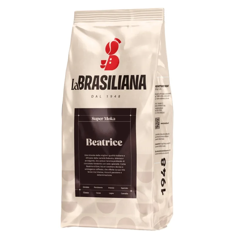 Кофе в зёрнах La Brasiliana Super Moka Smart Coffee 1 кг