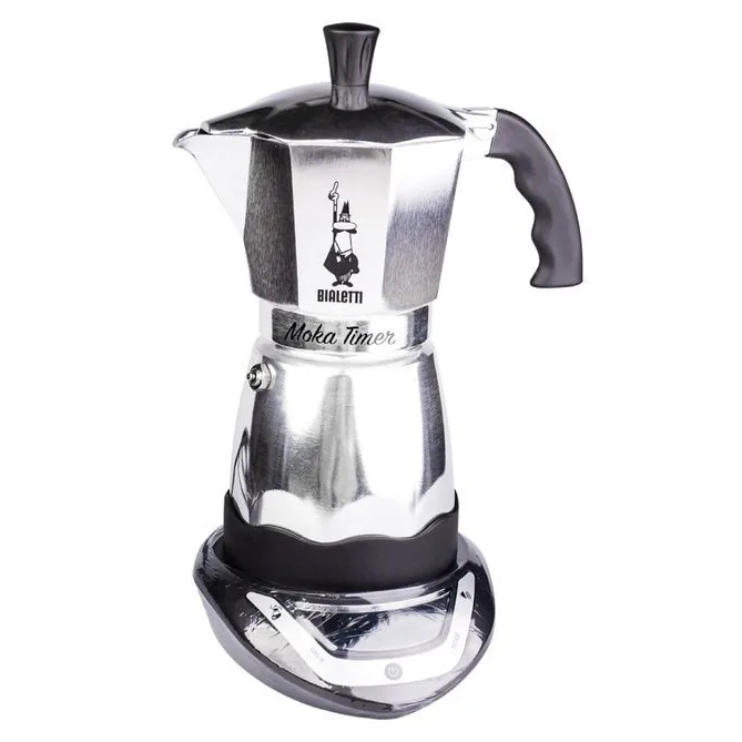 Электрическая кофеварка Bialetti Moka Timer на 6 чашек