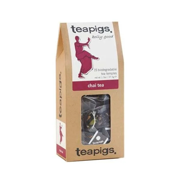Чёрный чай teapigs Chai Tea, 15 пирамидок x 2,5 г
