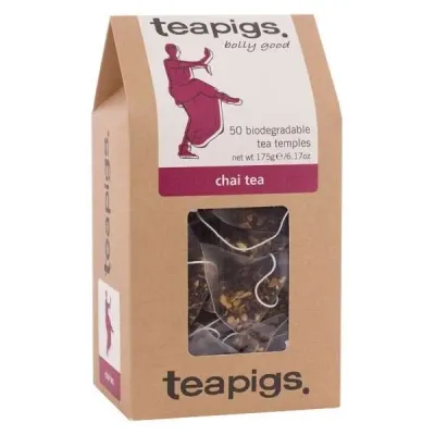 Чёрный чай teapigs Chai Tea, 50 пирамидок x 3,5 г