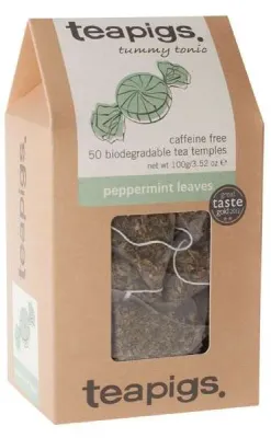Травяной чай Teapigs Peppermint Leaves в пирамидках, 50 шт
