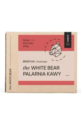 Кофе в зёрнах The White Bear Бразилия Guaxupe, 250 г