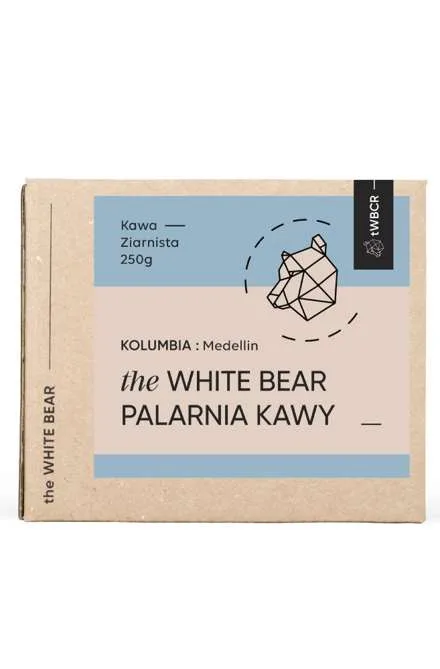 Кофе в зернах The White Bear Колумбия Медельин 250 г