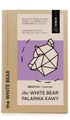 Кофе в зернах The White Bear Brazylia Guaxupe A, 1 кг