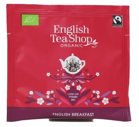 Черный чай English Tea Shop Premium English Breakfast в пирамидках, 50 шт