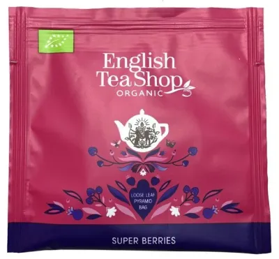 Фруктовый чай English Tea Shop Premium Super Berries в пирамидках, 50 шт