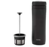 Фрэнч-пресс дорожный Espro Travel Coffee Press черный 300 мл — фото 1