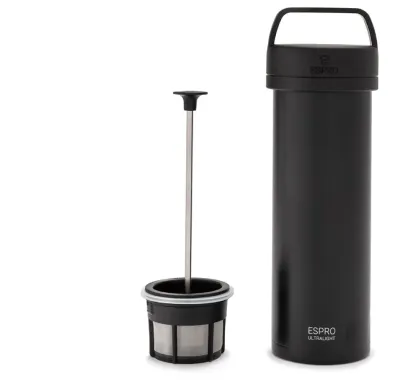 Дорожный кофейный пресс Espro Ultralight Coffee Press 450 мл черный