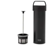 Дорожный кофейный пресс Espro Ultralight Coffee Press 450 мл черный — фото 1