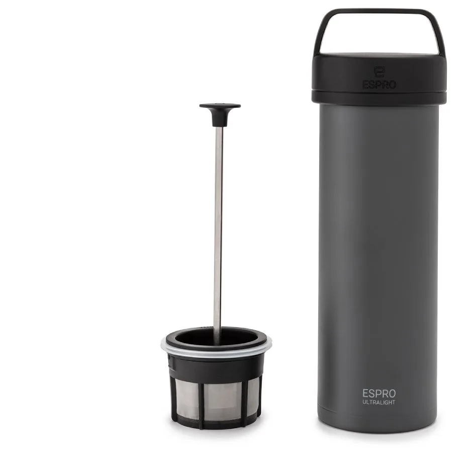 Фрэнч-пресс дорожный Espro Ultralight Coffee Press серый 450 мл