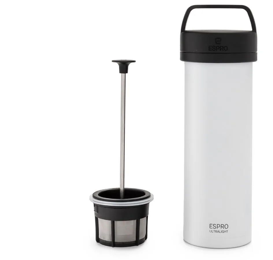 Фрэнч-пресс дорожный Espro Ultralight Coffee Press белый 450 мл