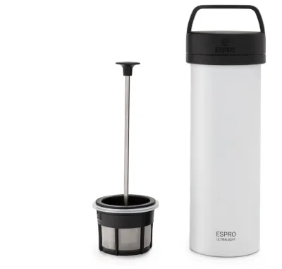 Фрэнч-пресс дорожный Espro Ultralight Coffee Press белый 450 мл