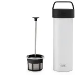 Фрэнч-пресс дорожный Espro Ultralight Coffee Press белый 450 мл — фото 1